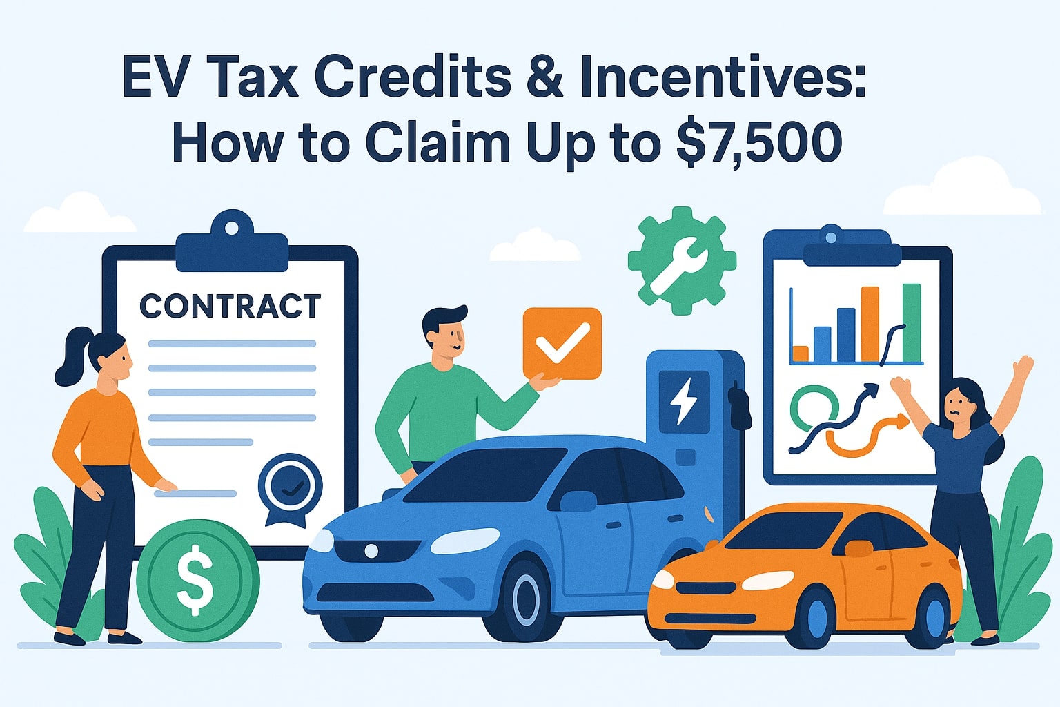 EV Tax Credits & Incentives: How to Claim Up to $7,500
